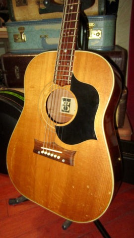 ~1969 Grammer S-30 Acoustic Flattop Natural