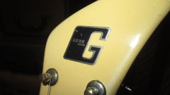 ~1969 Guyatone LG-250T Mosrite Copy  White w/ Original Hardshell Case
