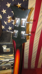 1969 Ibanez Electric Bass Double Pikcup Sunburst