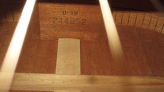 1969 Martin 0-18 Natural w/ Original Case