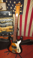 1969 Univox  Hi-Flier Electric Solidbody Sunburst