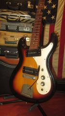 1969 Univox  Hi-Flier Electric Solidbody Sunburst