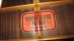 ~1969 Yamaha FG-300 Red Label Acoustic Dreadnought Natural