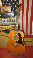 ~1969 Yamaha FG-300 Red Label Dreadnought Acoustic Natural