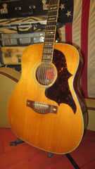 ~1969 Yamaha FG-300 Red Label Dreadnought Acoustic Natural