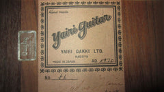 1970 Yairi F6 Classical Nylon String Natural