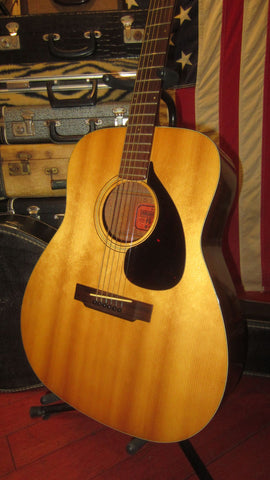~1970 Yamaha FG-140 Red Label Small Bodied Acoustic Natural