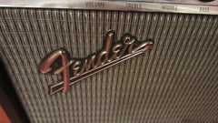 1971 Fender Twin Reverb Silverface w/ Footswitch