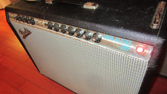 1971 Fender Twin Reverb Silverface w/ Footswitch