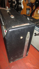 1971 Fender Twin Reverb Silverface w/ Footswitch