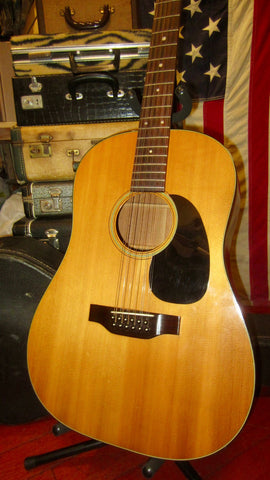 1971 Martin D-12-20 Natural  w/ Original Hardshell Case