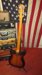 1971 Univox Solidbody Bass 2 pickup Sunburst