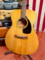 1971 Yamaha FG-110 Red Label Small Bodied Acoustic Natural