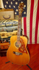 1971 Yamaha FG-300 Acoustic Dreadnought Natural