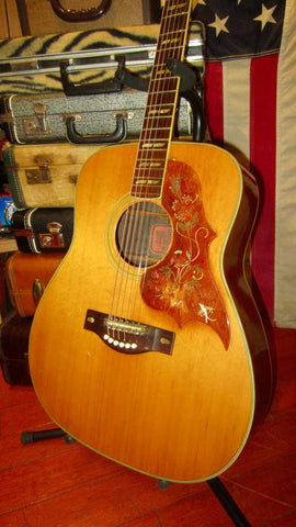 1971 Yamaha FG-300 Acoustic Dreadnought Natural