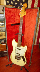 1972 Fender Mustang White w/ Origianl Case and KILLER VIBE