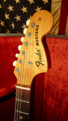 1972 Fender Mustang White w/ Origianl Case and KILLER VIBE