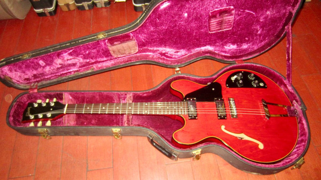 1972 Gibson ES-325 Cherry Red w Original Hardshell Case 