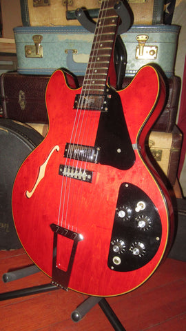 ~1972 Gibson ES-325 Cherry Red w Original Hardshell Case