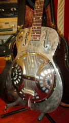 1973 Dobro Model 33 Metal Body Resonator Chrome w/ Original Case