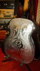 1973 Dobro Model 33 Metal Body Resonator Chrome w/ Original Case
