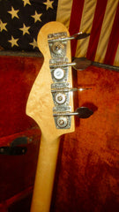 1973 Fender Mustang Bass Competition Red w/ Original Hardshell Case