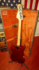1973 Fender Mustang Bass Competition Red w/ Original Hardshell Case