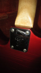 1973 Fender Mustang Bass Competition Red w/ Original Hardshell Case