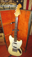 1973 Fender Mustang White w. Original Hard Case