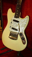 1973 Fender Mustang White w. Original Hard Case