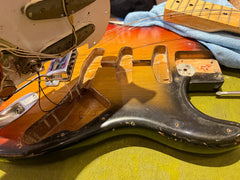 1973 Fender Stratocaster Sunburst w/ Original Hardshell Case