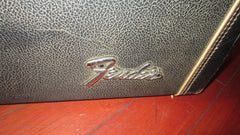 ~1973 Fender Stratocaster / Telecaster Case Black w/ Orange Interior