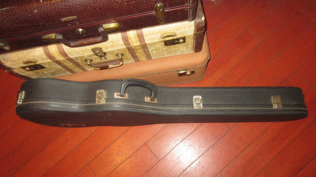 Sg Case ~1973 Gibson SG Case Black w Red Interior – Rivington Guitars