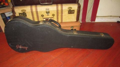 ~1973 Gibson SG Case Black w Red Interior