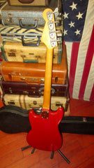 ~1974 Fender Musicmaster Bass Red w/ Hard Case