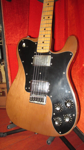 1974 Fender Telecaster Deluxe Mocha w/ Original Hardshell Case