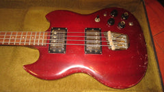 1974 Guild JS-II Bass Double Pickup Cherry Red