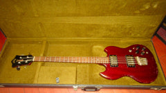 1974 Guild JS-II Bass Double Pickup Cherry Red