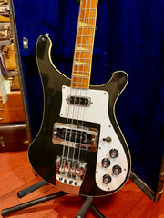 1975 Rickenbacker Model 4001 Jetglo w. Original Hardshell Case