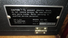 ~1975 Univox EC100 Stage Echo Analog Delay Black
