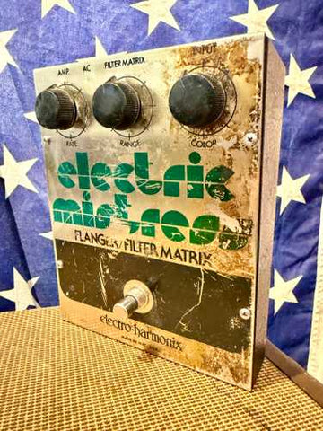 ~1976 Electro Harmonix Electric Mistress Flanger / Filter Matrix Chrome and Green