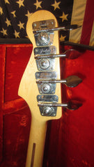 1976 Fender Jazz Bass Black w/ Original Hardshell Case