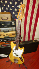 1976 Fender Mustang Bass White