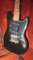 1976 Fender Mustang Black