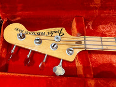 1976 Fender Precision Bass Natural with Original Hardshell Case