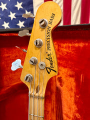 1976 Fender Precision Bass Natural with Original Hardshell Case