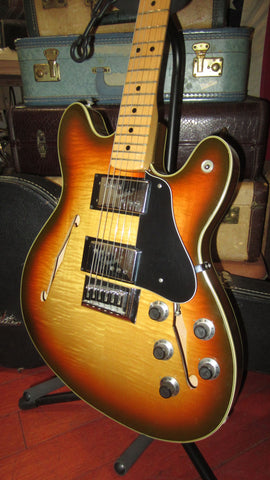1976 Fender Starcaster Sunburst w/ Original Case, Strap and Manual