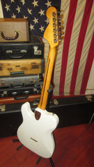 1976 Fender Telecaster Deluxe White Sparkle w/ Hard Case