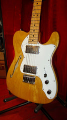 1976 Fender Thinline Telecaster Natural w/ Original Hardshell Case