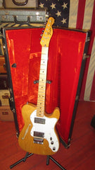 1976 Fender Thinline Telecaster Natural w/ Original Hardshell Case